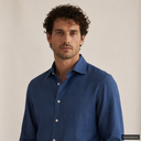 ALEA CAMICIA MANICA LUNGA SENZA TASCHE STBEN53LS_1572 COL. DENIM CHAMBRAY - P/E 26