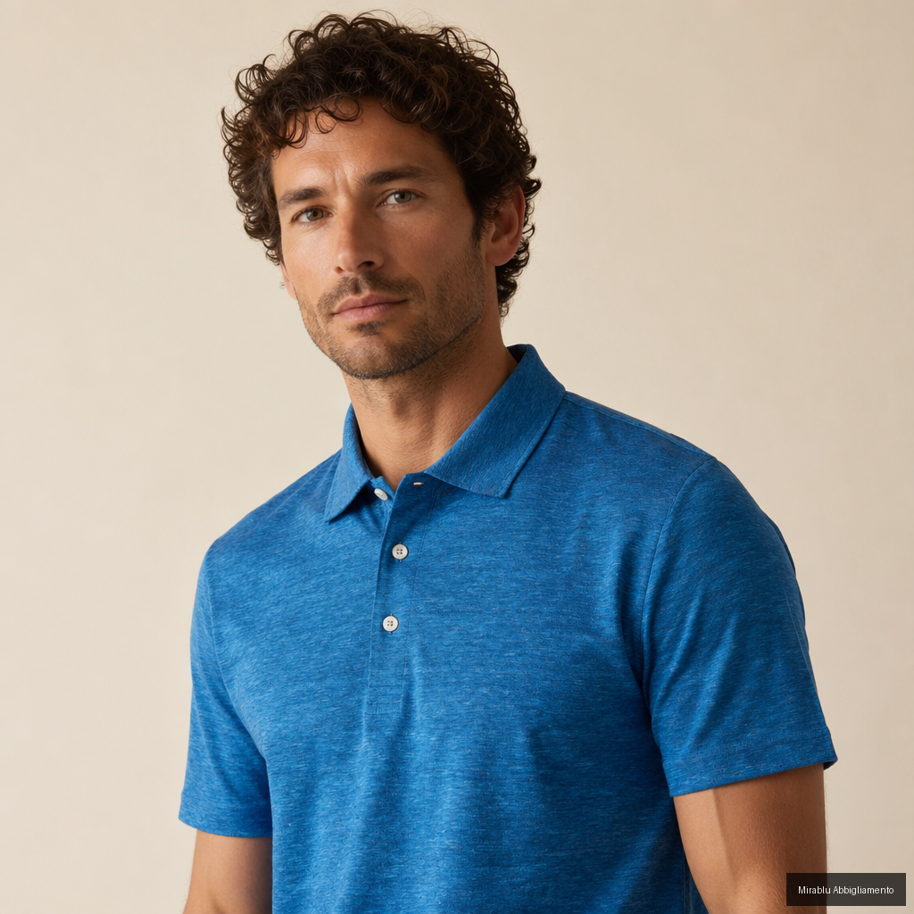 GRAN SASSO POLO M/M 78600_550 COL.550 - P/E 26