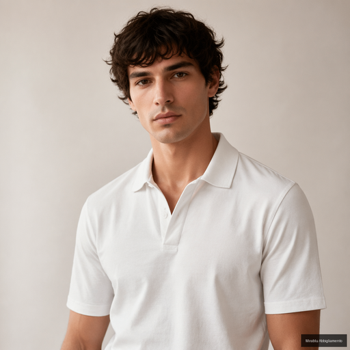 GRAN SASSO POLO M/M 78014_001 COL.001 - P/E 26